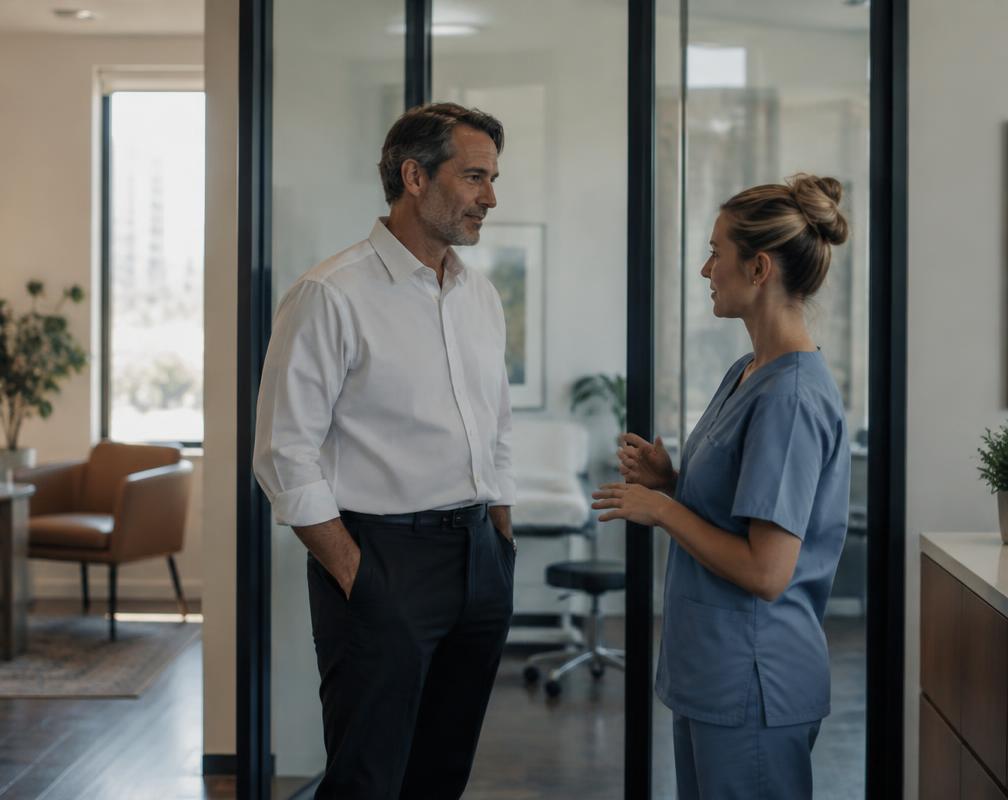 Medical professionals at work — illustrative placeholder